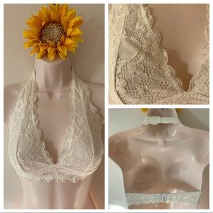 Free People Halter Bralette